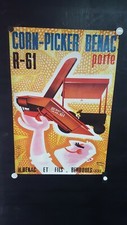 Affiche machine agriculture - affiche,
