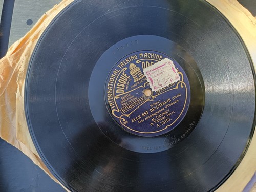 Disque tours odéon - disque,