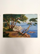 Tableau peinture marine signé - tableau,