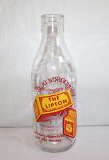 Bouteille de lait verre