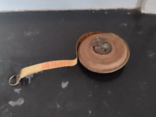 Ancien mètre ruban de 10m enrouleur