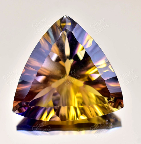 Ametrine color naturel - bi-color,