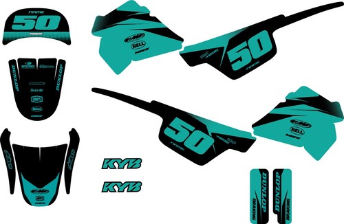 Yamaha pw50 sticker kit - sticker,