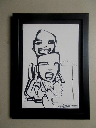 Dessin original dan - de,