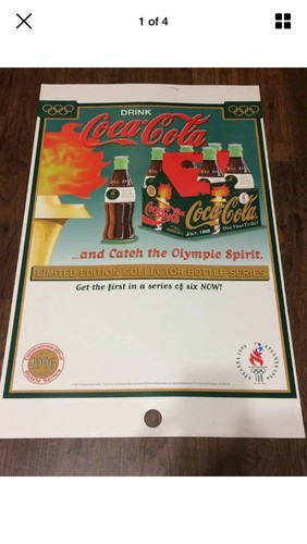 Coca cola olympic bottle - cola,