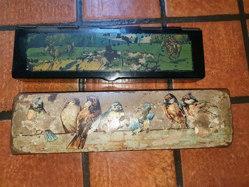 Lot anciens plumiers - lot,