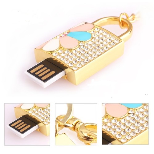 Clé usb cadenas - porte-cle, de