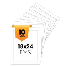 10 passe-partout - Blanc -