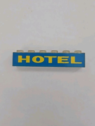 Lego vintage hotel brique - lego,