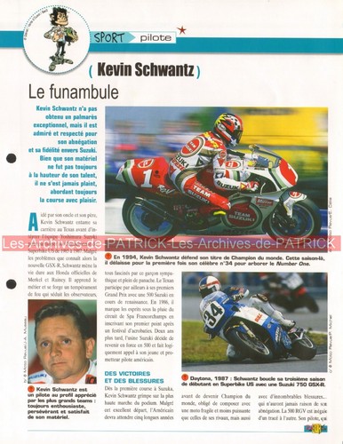 Kevin schwantz pilote course - schwantz,