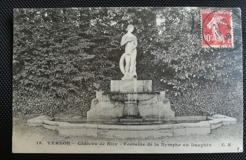 Cpa vernon château de - vernon,