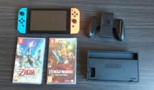 Nintendo Switch + Zelda Skyward Sword HD + Hyrule Warriors