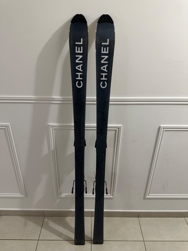 Paire ski chanel - ski, noir