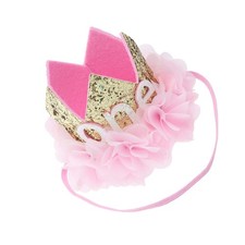  Serre Tete Anniversaire Serre-tête Fleuri Couronne De Bandeau Bébé