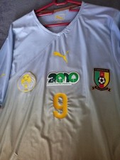 Maillot RARE SAMUEL ETO'O Du CAMEROUN Taille XL En Très Bon État