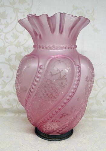 Oil lamp shade verre - shade, tulipe