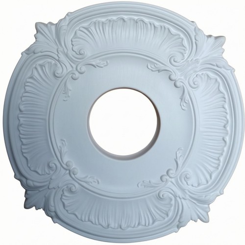 Rosace plafond aspect plâtre - plafond,