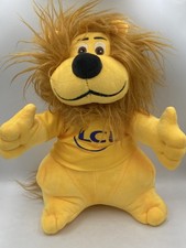 Peluche lion mascotte lcl - peluche,
