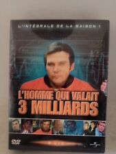 SERIE TV L'HOMME QUI VALAIT 3 MILLIARDS L'INTEGRALE SAISON 1  NEUF SOUS BLISTER