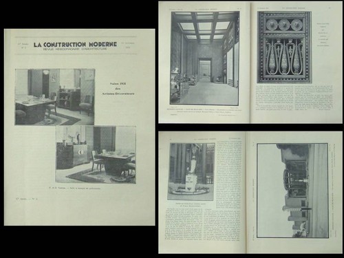 Construction moderne 1931 - construction,