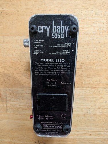 Used jim dunlop cry - used,