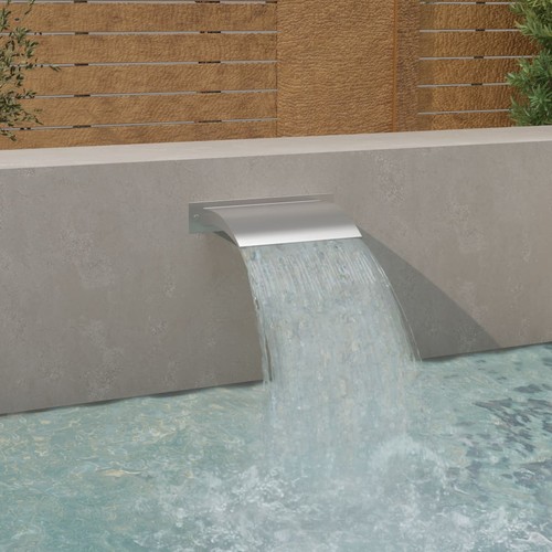 Fontaine piscine lame - fontaine,