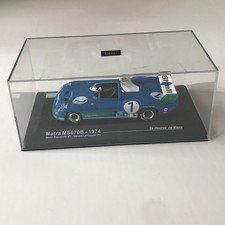 MATRA MS670B #7 H. Pescarolo/G. Larrousse  Ixo 24 heures du Mans 1974 1/43