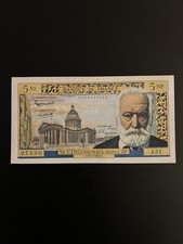 Billet 5 NF Nouveaux Francs Victor Hugo SUP 6-4-1961