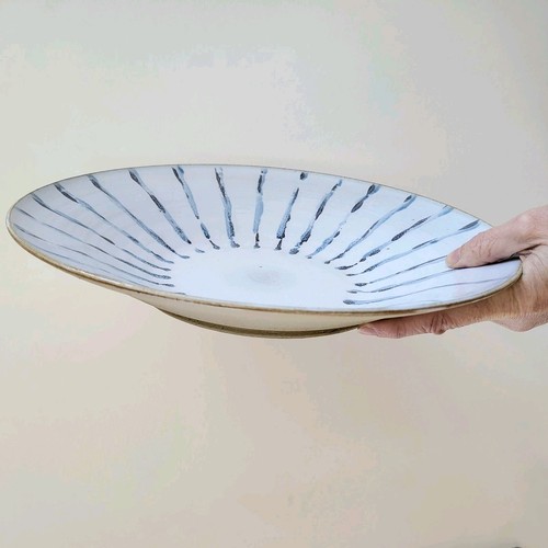 Grande coupe grès - en, tourné