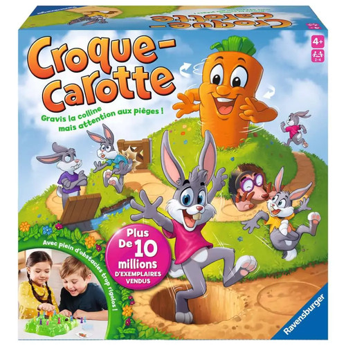 Croque carotte le jeu - carotte,