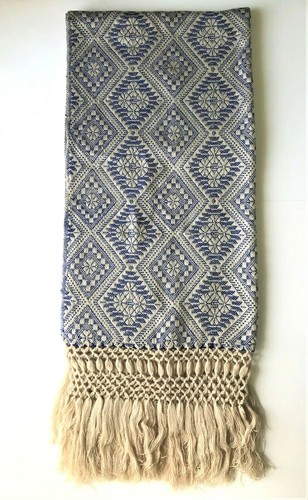 Woven shawl wrap rebozo - -,