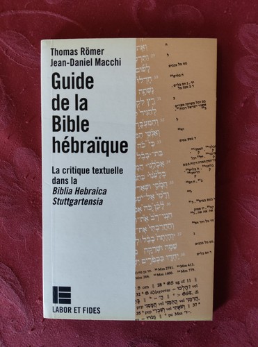 Guide bible hébraïque - bible,