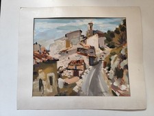 Georges PALMIERI - gouache originale signée - Provence