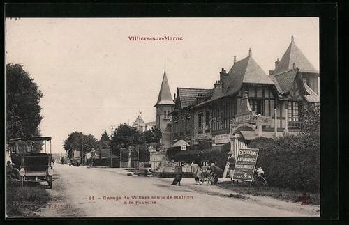 Cpa villiers sur marne - cpa, villiers-sur-marne,