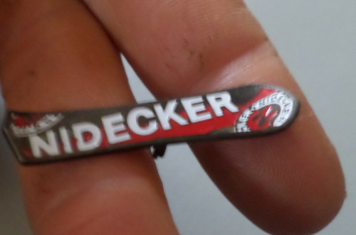 Rare pin badge - nidecker, ski