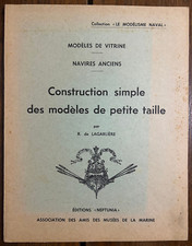 Modélisme Naval Navires anciens Contruction simple des modèles de petite taille
