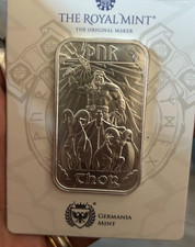 Lingot Argent - "Thor Norse God" 2025  - The Royal & Germania Mint -50000 ex