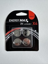 Lot de 4 Piles CR2032 Lithium