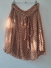 Jupe évasé en Soie