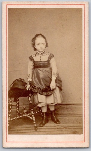 Cdv 1865 petite fille - cdv,
