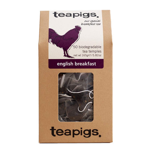 Black tea bags - black, with