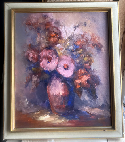 Oil painting still life - ::oil, °still