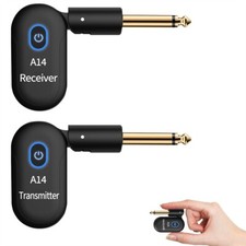 Système guitare sans fil 2 4GHz émetteur et récepteur pour instruments de bas