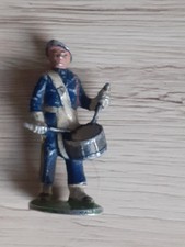 FIGURINE QUIRALU  1/32 TAMBOUR CHASSEUR A PIED ( voir scanne ) pas de manque