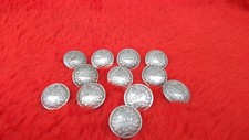 12 anciens boutons / Uniforme