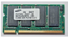 RAM SAMSUNG DDR 512Mb PC-2700S