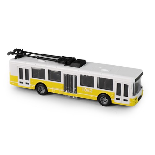 Trolleybus jaune cm - jaune, 16