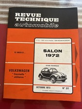revue technique VOLKSWAGEN COCCINELLE 1200 1300 1302 1303 1500 S COMBI BUS PICK