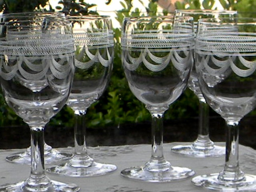 Verres vin blanc - à,