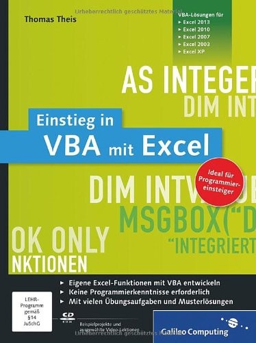 Vba mit excel einstieg - vba,